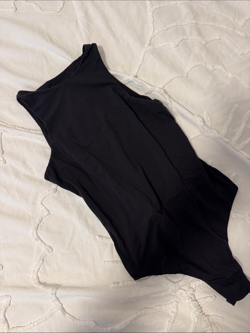 Skim Black Bodysuit